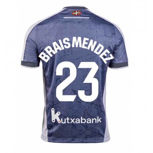 Real Sociedad Brais Mendez #23 Replika Bortatröja 2025-26 Kortärmad